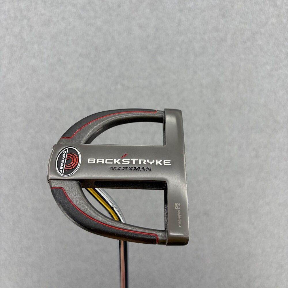 Odyssey Backstryke Marxman Putter Men's RH Steel Shaft 34" Pre-Owned